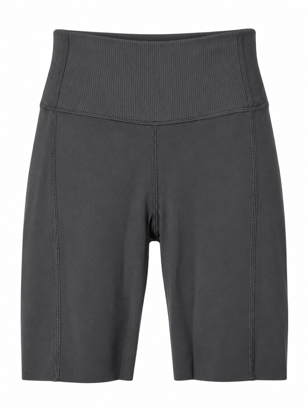 Lululemon Train Free High-Rise Short 10 Graphite Grey Biker Shorts Size 6